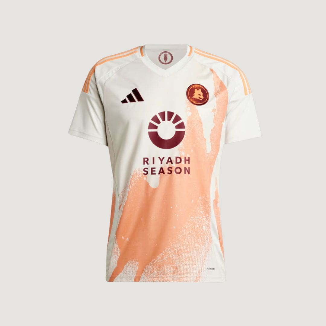 AS Roma - Maillot Extérieur 24/25 - Blanc DERBYX