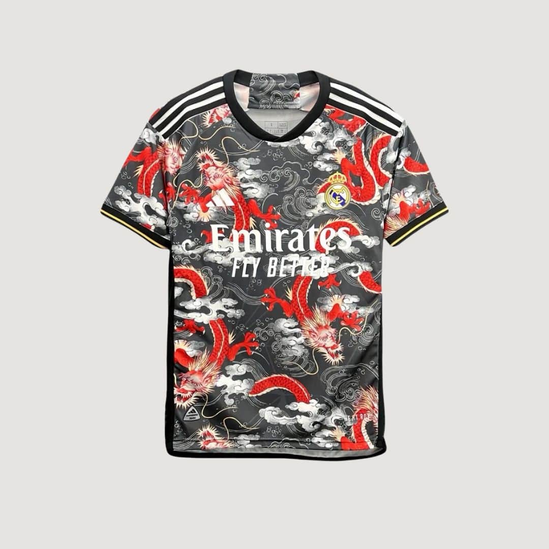 Real Madrid - Maillot Concept - Noir, Rouge DERBYX