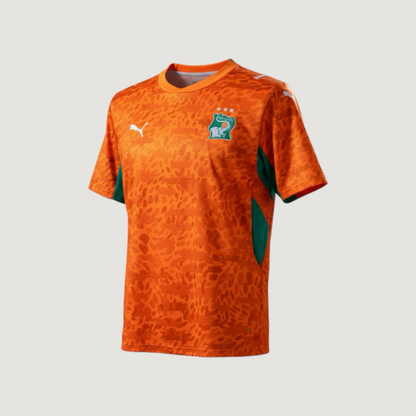 Côte d’Ivoire – Maillot Domicile 2026/27 Homme – Orange, Vert - avant