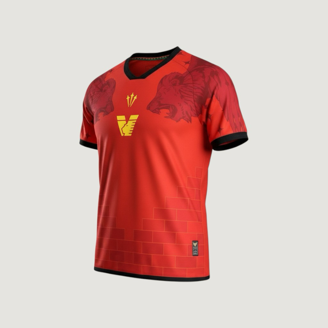 Venezia FC – Maillot Spécial 2025-26 – Rouge, Noir - avant
