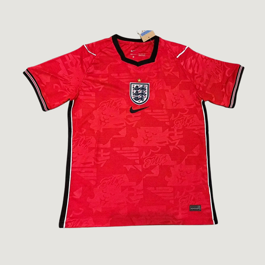 Angleterre – Maillot Extérieur Coupe du Monde 2026 – Rouge & Noir - avant