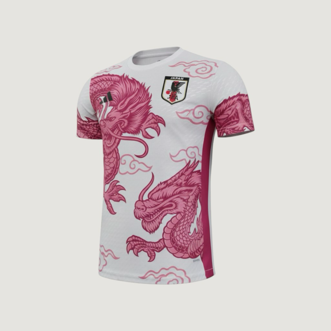 Japon – Maillot Concept 2025/26 – blanc, Rose Dragon - avant