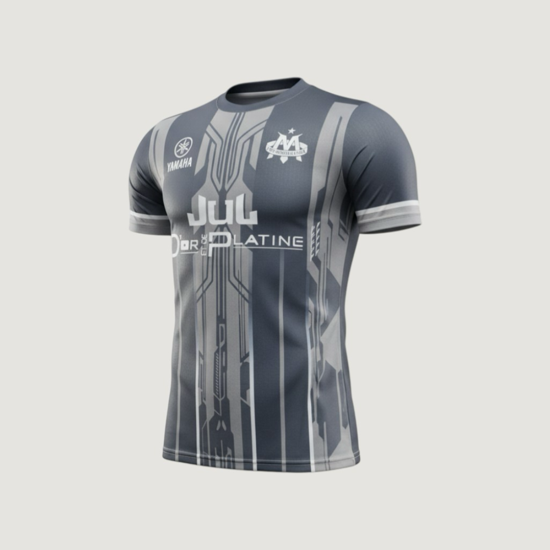 Marseille – Maillot Concept JUL – gris - avant