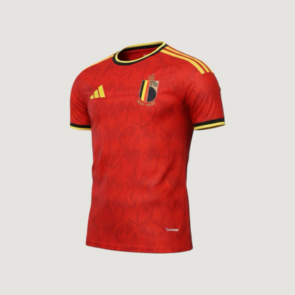 Belgique – Maillot Domicile Coupe du monde 2026 – rouge - avant