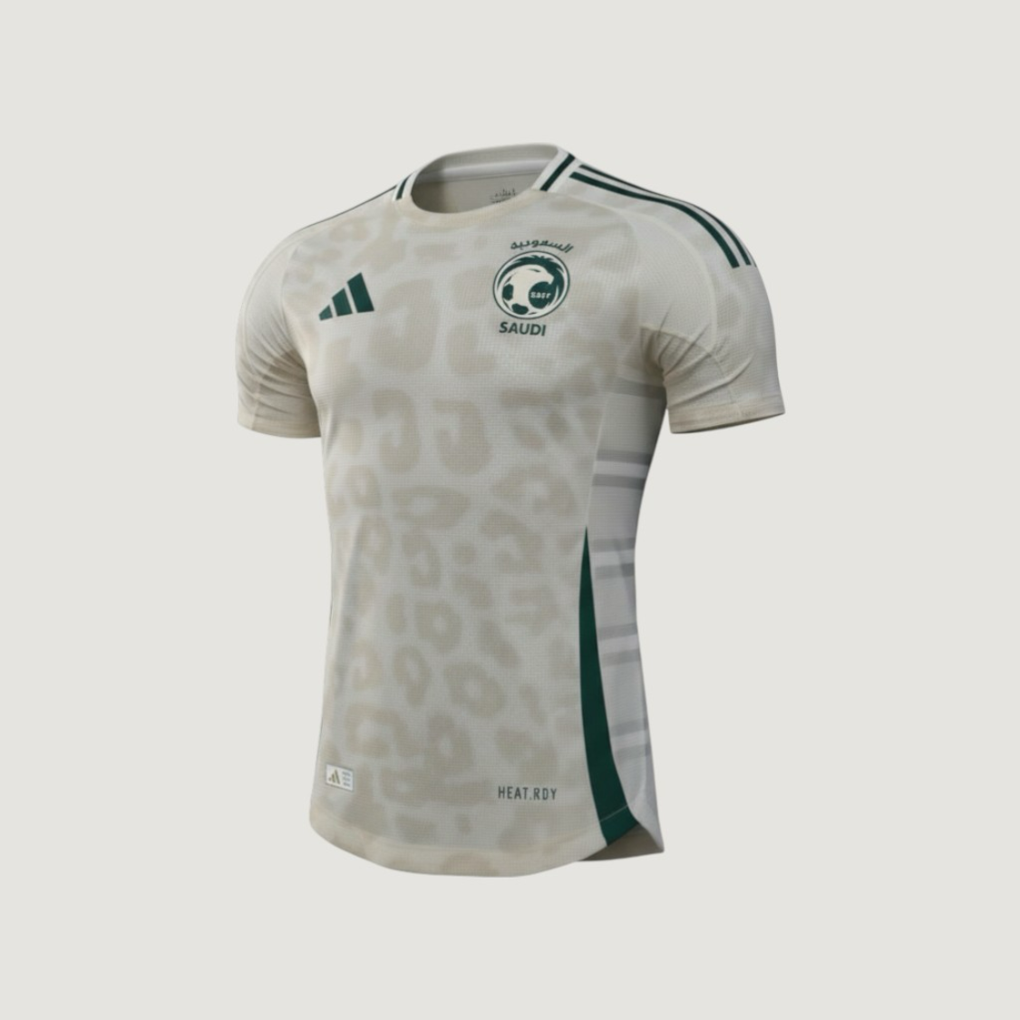 Arabie Saoudite – Maillot Coupe du Monde 2026 – beige - avant