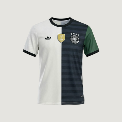 Allemagne – Maillot Concept 2025-2026 – Blanc, Noir, Vert - avant