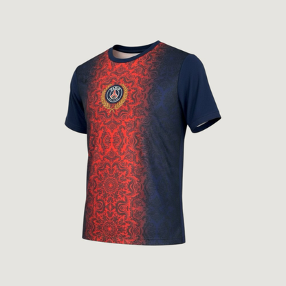 Paris Saint-Germain – Maillot Concept 2025-26 – Bleu, Rouge, Or - avant