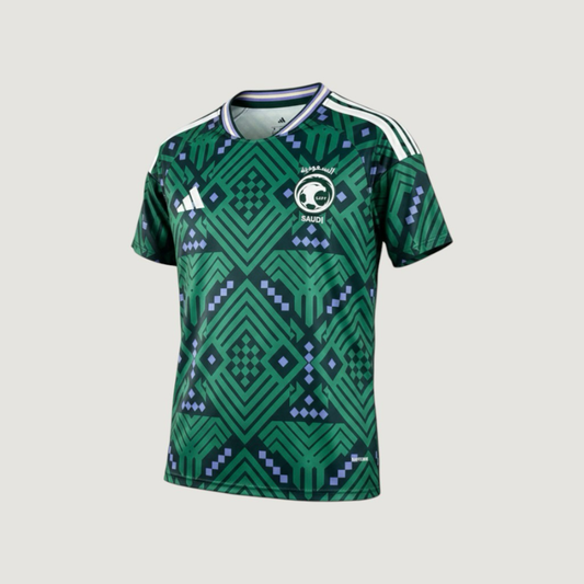 Arabie Saoudite – Maillot Domicile Coupe du Monde 2026 – Vert, Blanc - avant