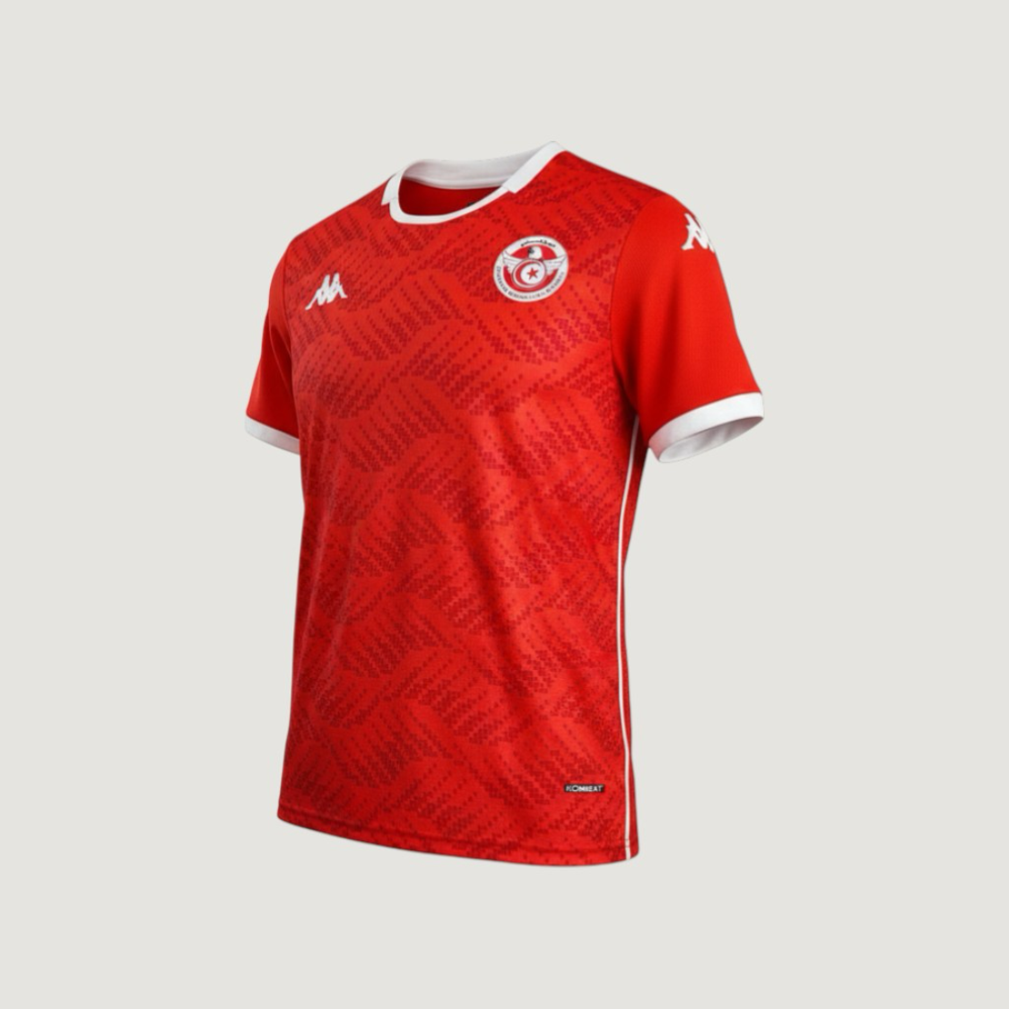Tunisie – Maillot Domicile Coupe du Monde 2026 – Rouge, Blanc - avant