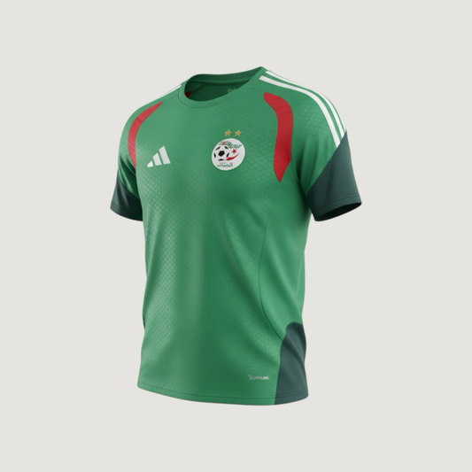 Algérie – Maillot Concept 2026 – Vert, Rouge, Blanc - avant