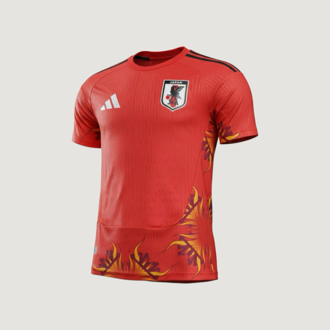 Japon – Maillot Gardien Coupe du Monde 2026 – Rouge Impérial - avant