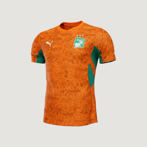 Côte d’Ivoire – Maillot Domicile Coupe du Monde 2026 – Orange Officiel - avant