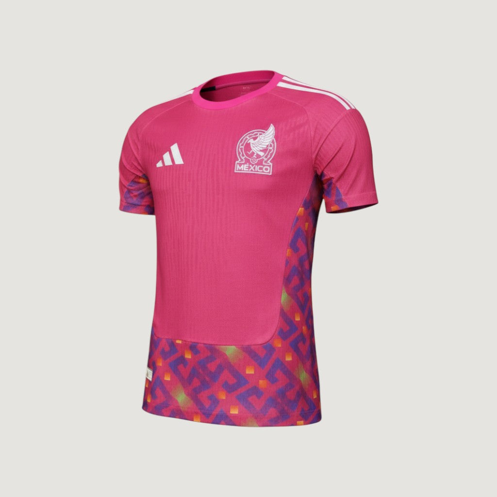 Mexique – Maillot Gardien Coupe du Monde 2026 – Rose, Violet, Multicolore - avant