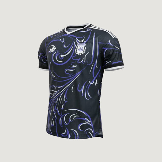 Argentine – Maillot Extérieur Coupe du Monde 2026 – Noir, Violet, Blanc - avant