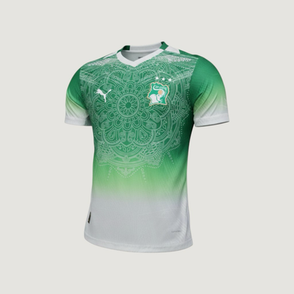 Côte d’Ivoire – Maillot Concept 2026 – Vert, Blanc - avant