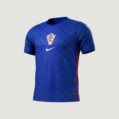 Croatie – Maillot Extérieur Player Version 2026 – Bleu, Rouge - avant