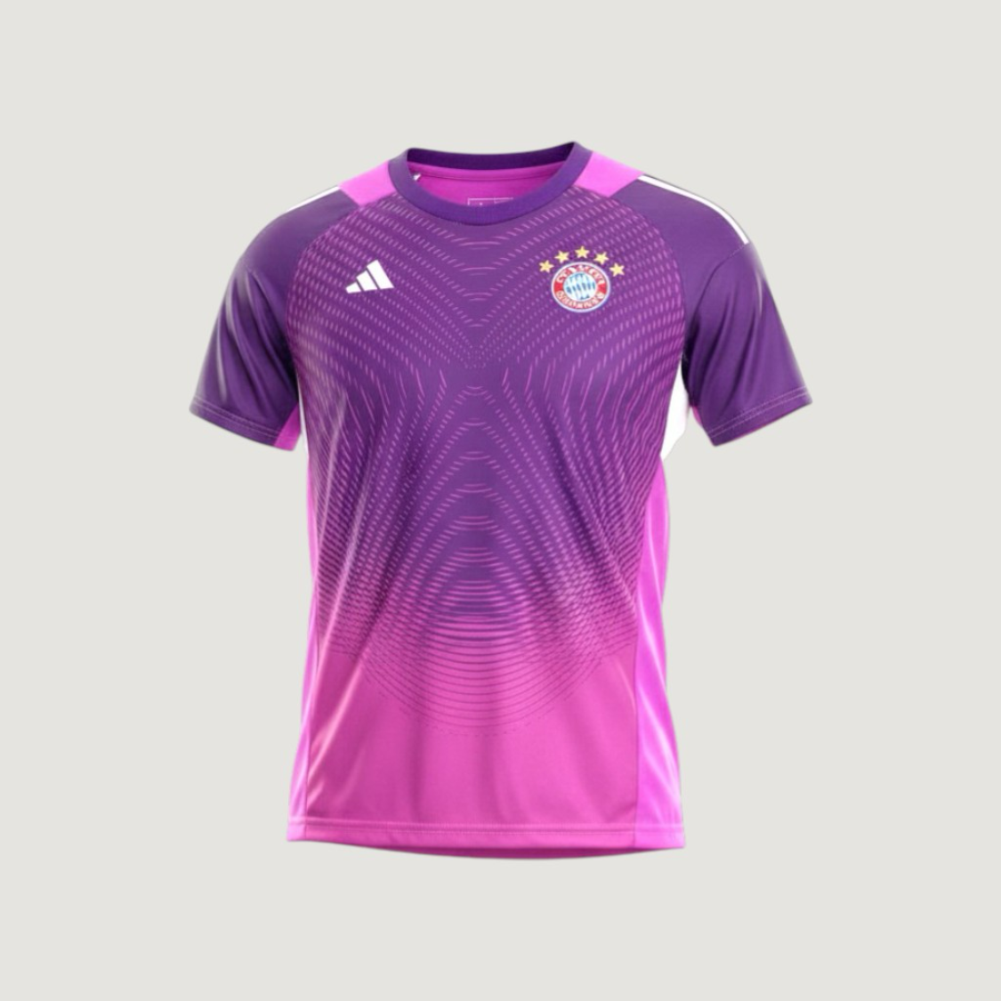 Bayern Munich – Maillot Gardien 2025-2026 – Violet, Rose - avant
