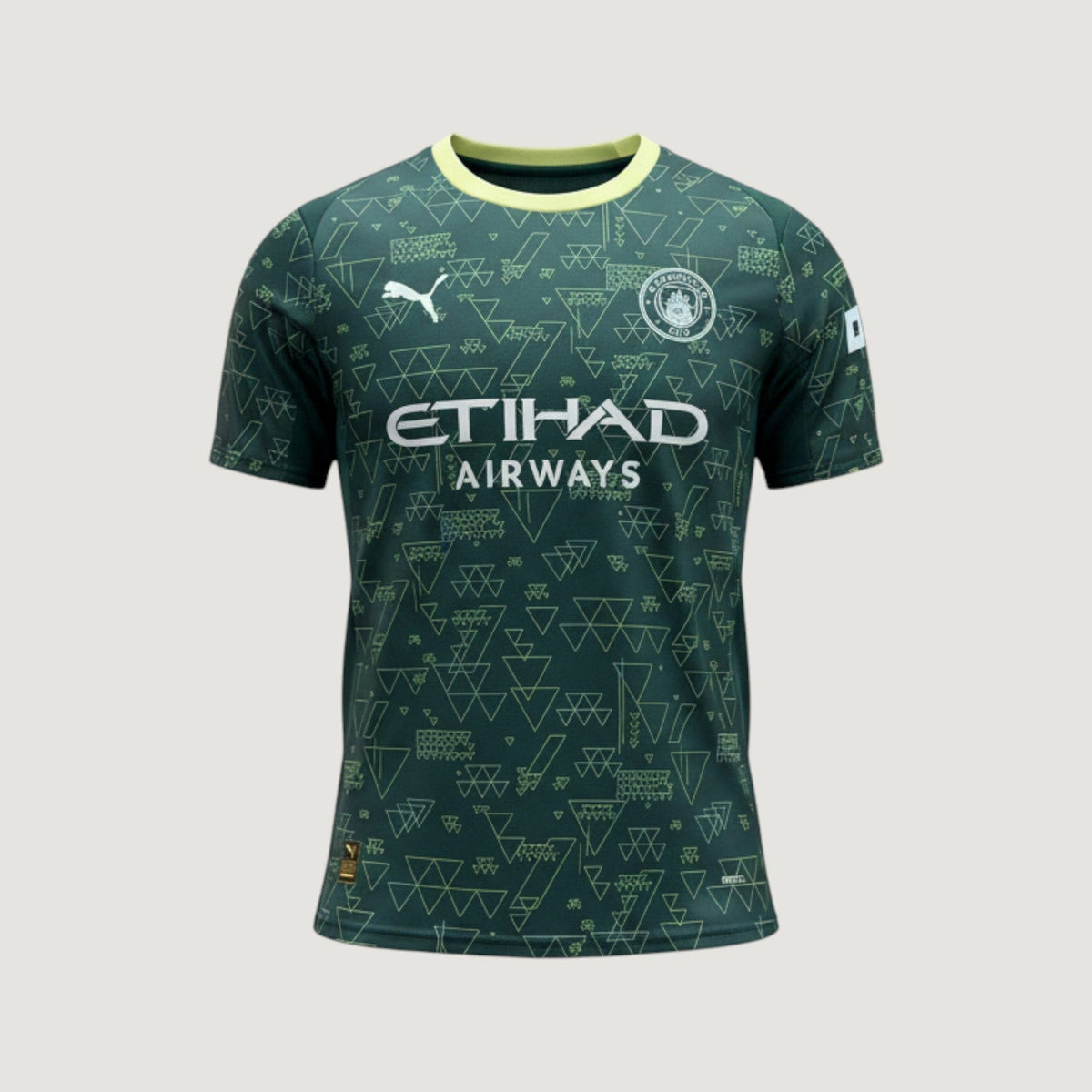 Manchester City – Maillot Fourth 2025/26 – Vert - avant
