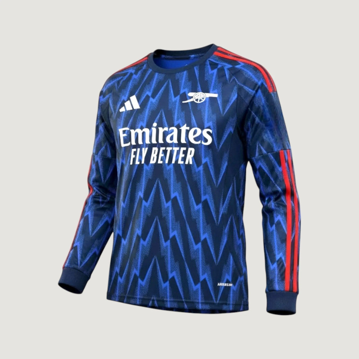 Arsenal FC – Maillot Extérieur Manches Longues 2025/26 – Bleu marine - avant