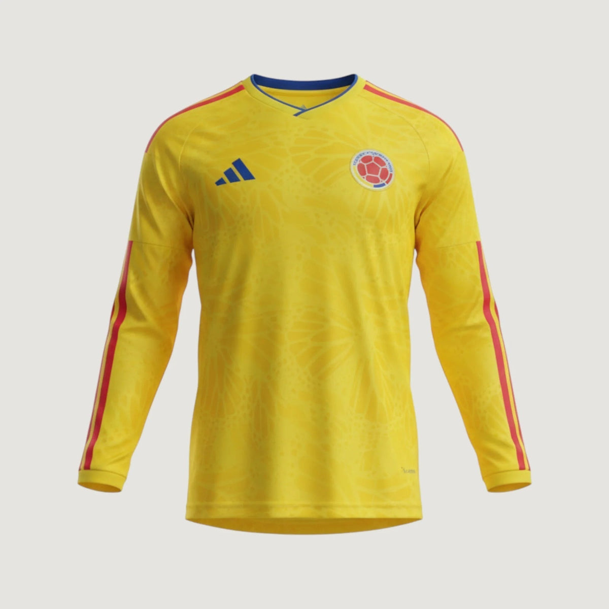 Colombie – Maillot Manches Longues Domicile 2026 – Jaune, Rouge - avant