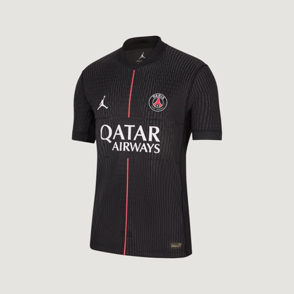 PSG – Maillot Fourth 2025/26 – Noir, rouge - avant