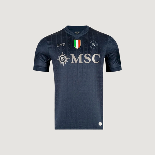 SSC Napoli – Maillot Domicile 2025/26 – Bleu marine - avant