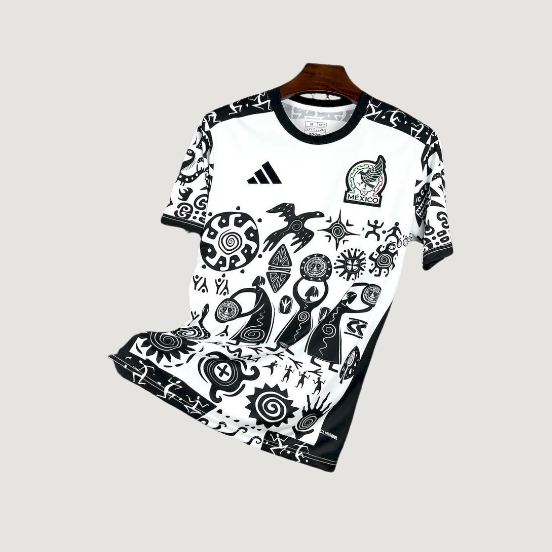 Mexique – Maillot Concept 2025/2026 – Blanc, Noir - avant