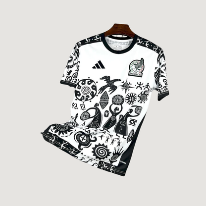 Mexique – Maillot Concept 2025/2026 – Blanc, Noir - avant