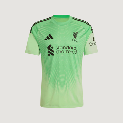 Liverpool – Maillot Gardien Domicile 2025/26 – Vert - avant