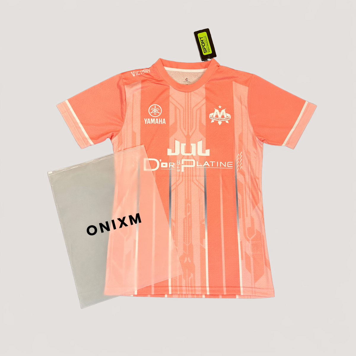 Olympique de Marseille – Maillot Édition Spéciale JUL 2025 – Rose, Blanc - avant