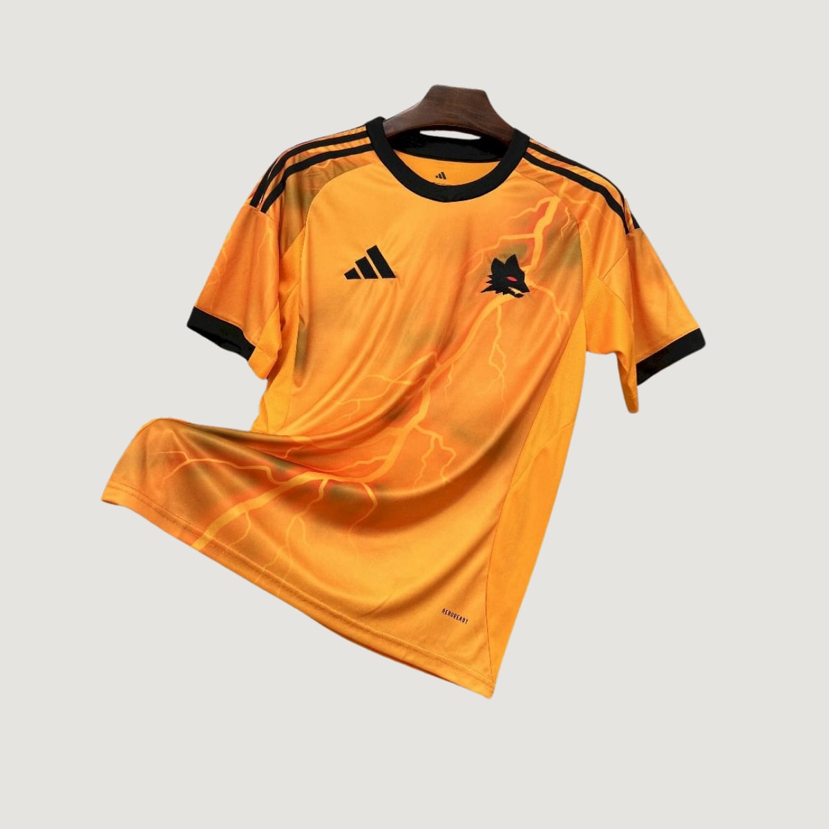 AS Roma – Maillot Extérieur 2025/26 – Orange - avant