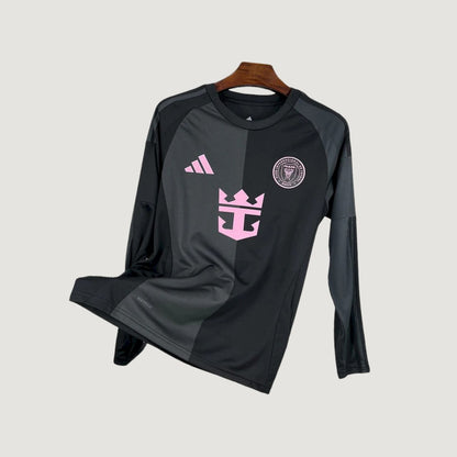 Inter Miami – Maillot Manches Longues 2025/26 – Noir - avant