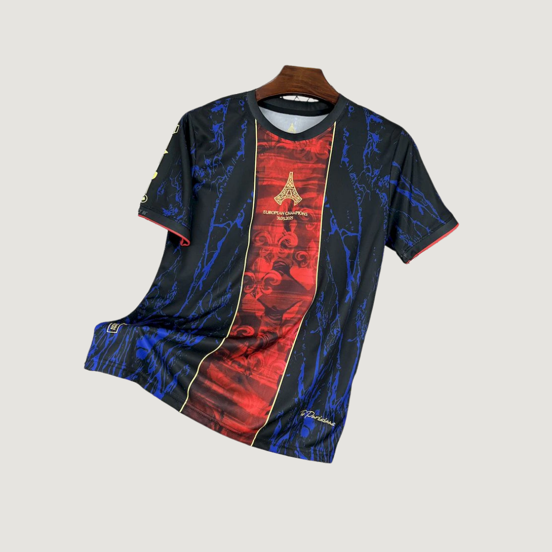 Paris Saint-Germain – Maillot Concept 2025/26 – Noir, Rouge - avant