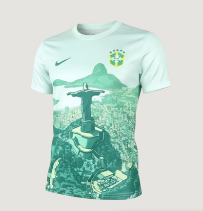Brésil – Maillot Concept 2025/26 – Vert clair - avant