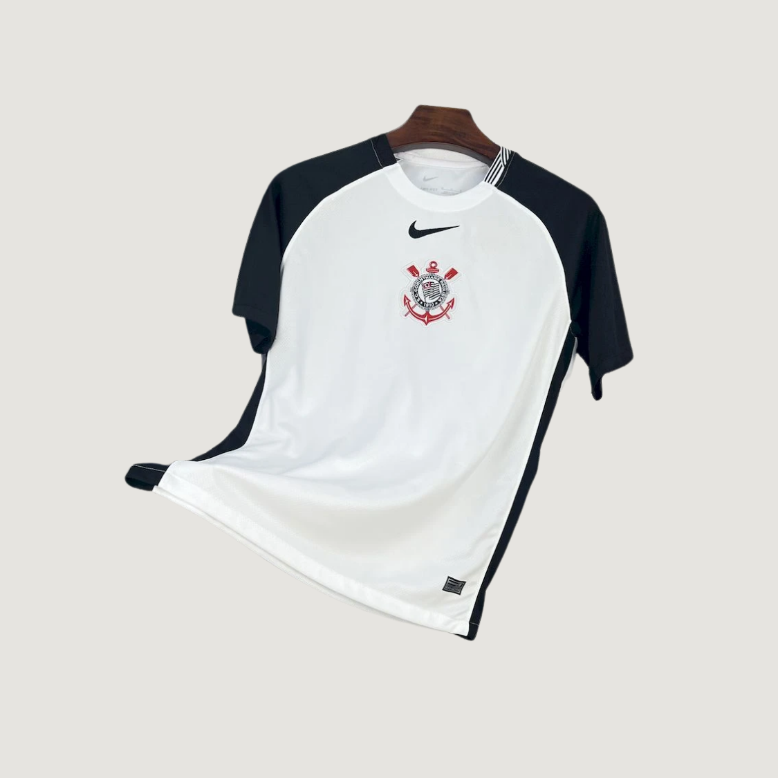 Corinthians – Maillot Domicile 2025/26 – Blanc - avant
