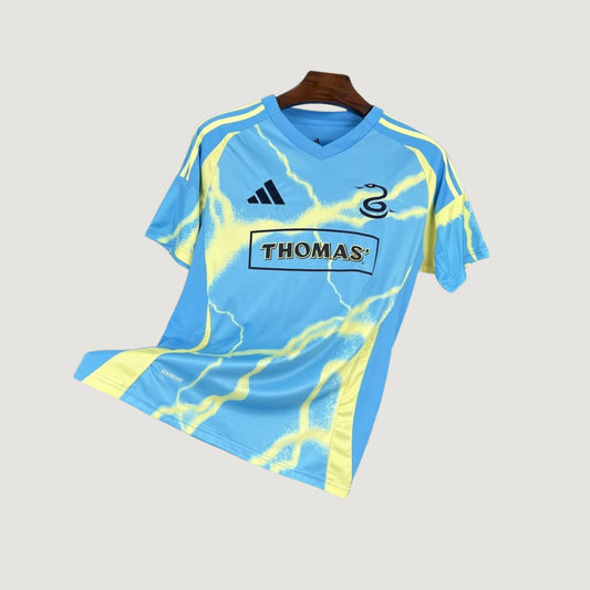 Philadelphia Union – Maillot Extérieur 2025/26 – Bleu Éclair, Jaune - avant