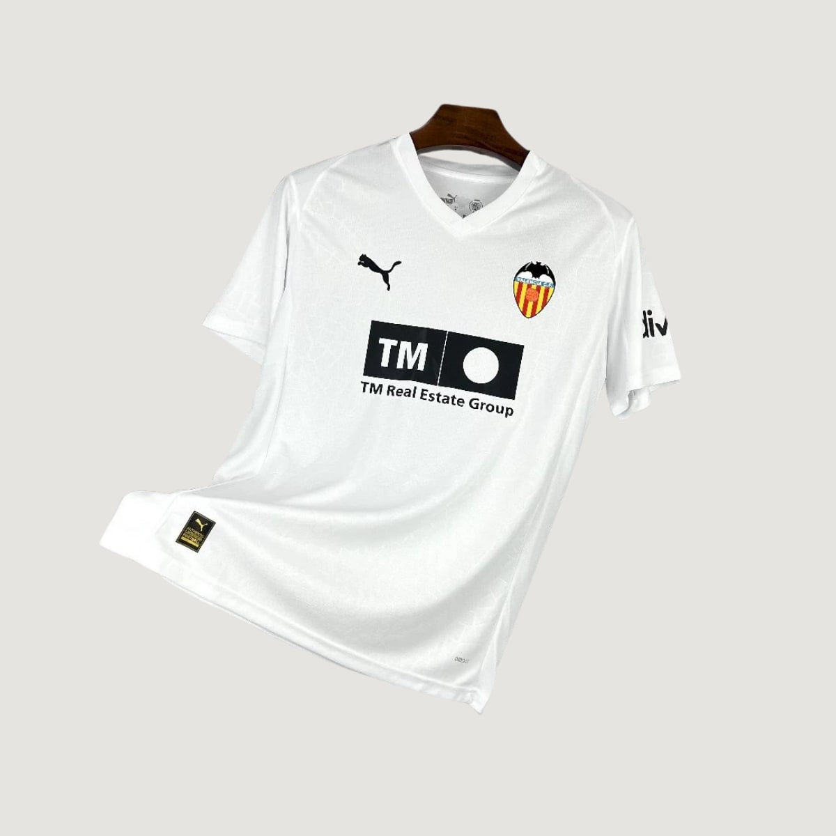 Valencia CF – Maillot Domicile 2025/26 – Blanc, Noir - avant