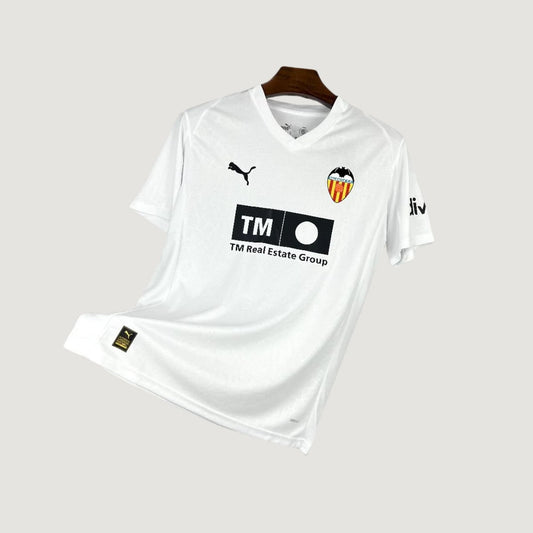 Valencia CF – Maillot Domicile 2025/26 – Blanc, Noir - avant