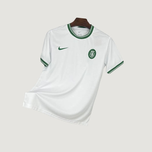 Sporting Lisbonne – Maillot Édition Spéciale 2025/26 – Blanc, Vert - avant