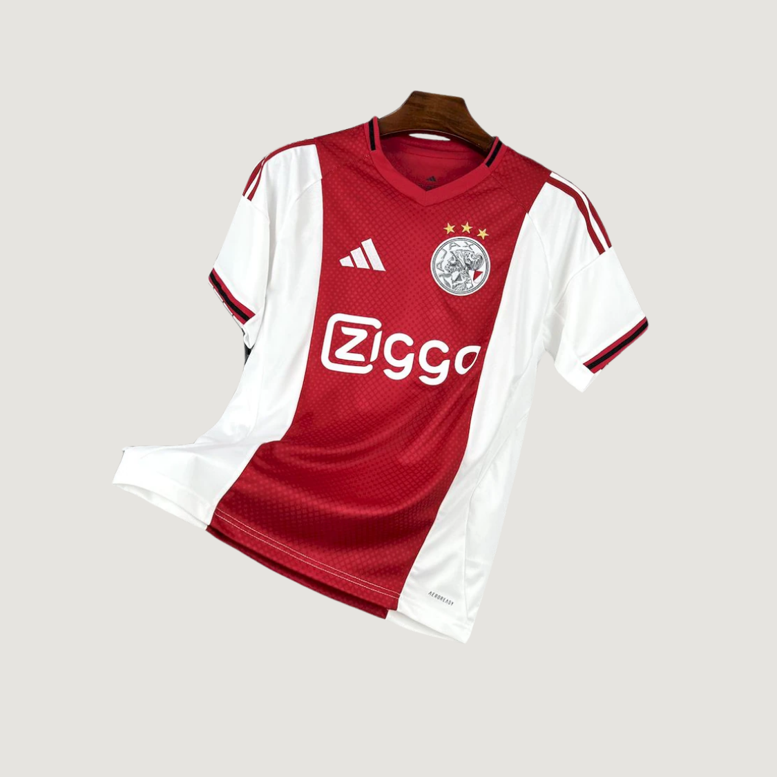 Ajax Amsterdam – Maillot Domicile 2025/2026 – Rouge, Blanc - avant