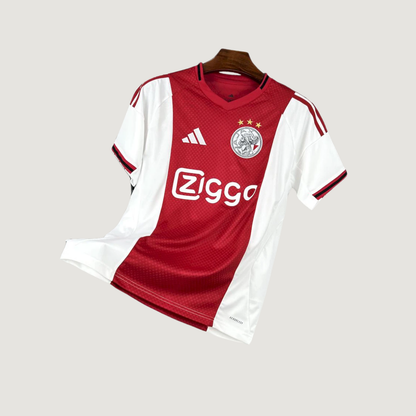 Ajax Amsterdam – Maillot Domicile 2025/2026 – Rouge, Blanc - avant