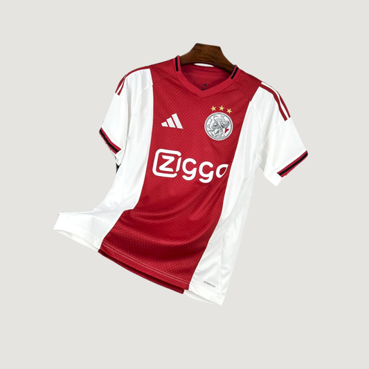 Ajax Amsterdam – Maillot Domicile 2025/2026 – Rouge, Blanc - avant