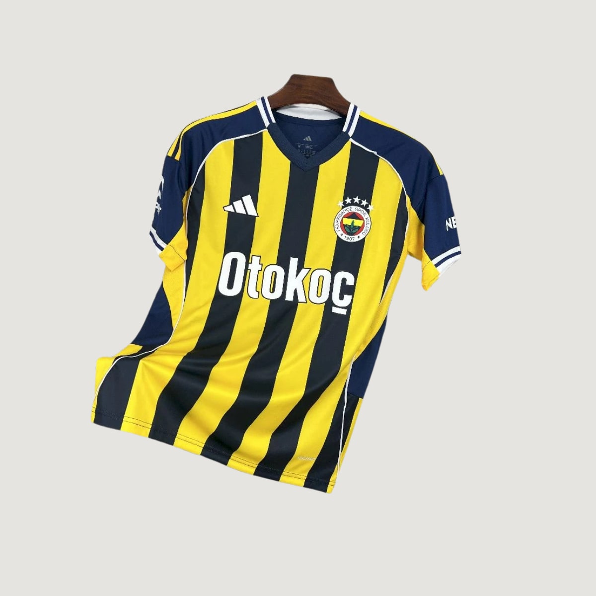 Fenerbahçe – Maillot Domicile 2025/26 – Jaune, Bleu Marine - avant