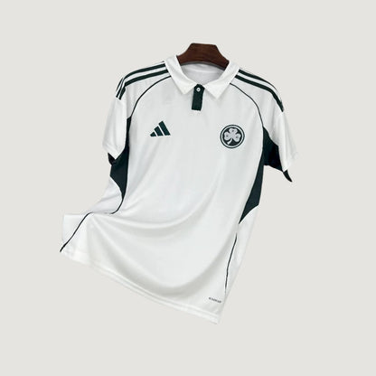 Panathinaikos – Maillot Extérieur 2025/26 – Blanc, Vert - avant