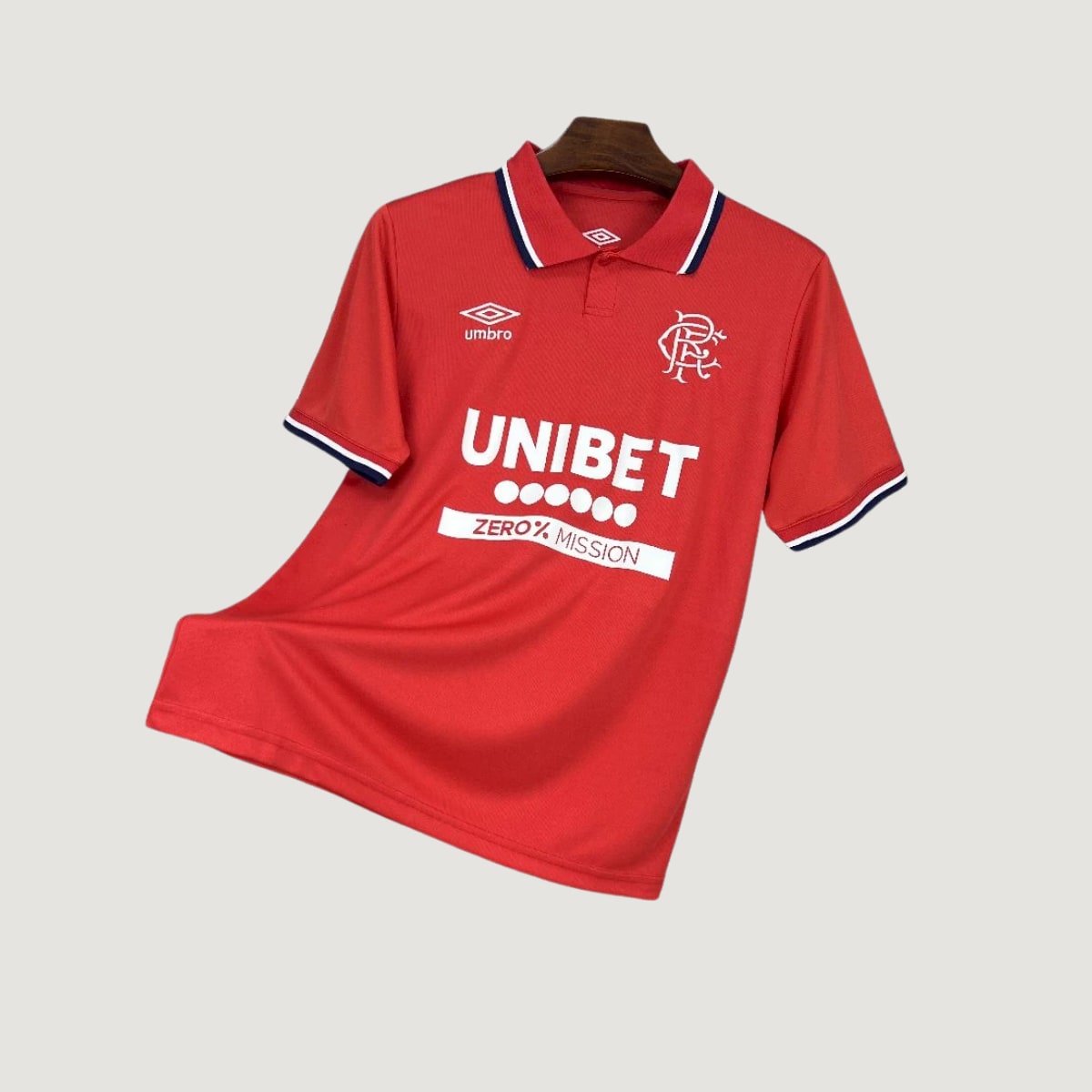Rangers – Maillot Third 2025/26 – Rouge, Blanc - avant