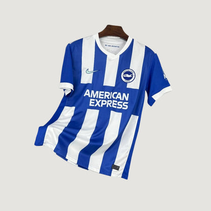 Brighton & Hove Albion – Maillot Domicile 2025/26 – Bleu & Blanc - avant