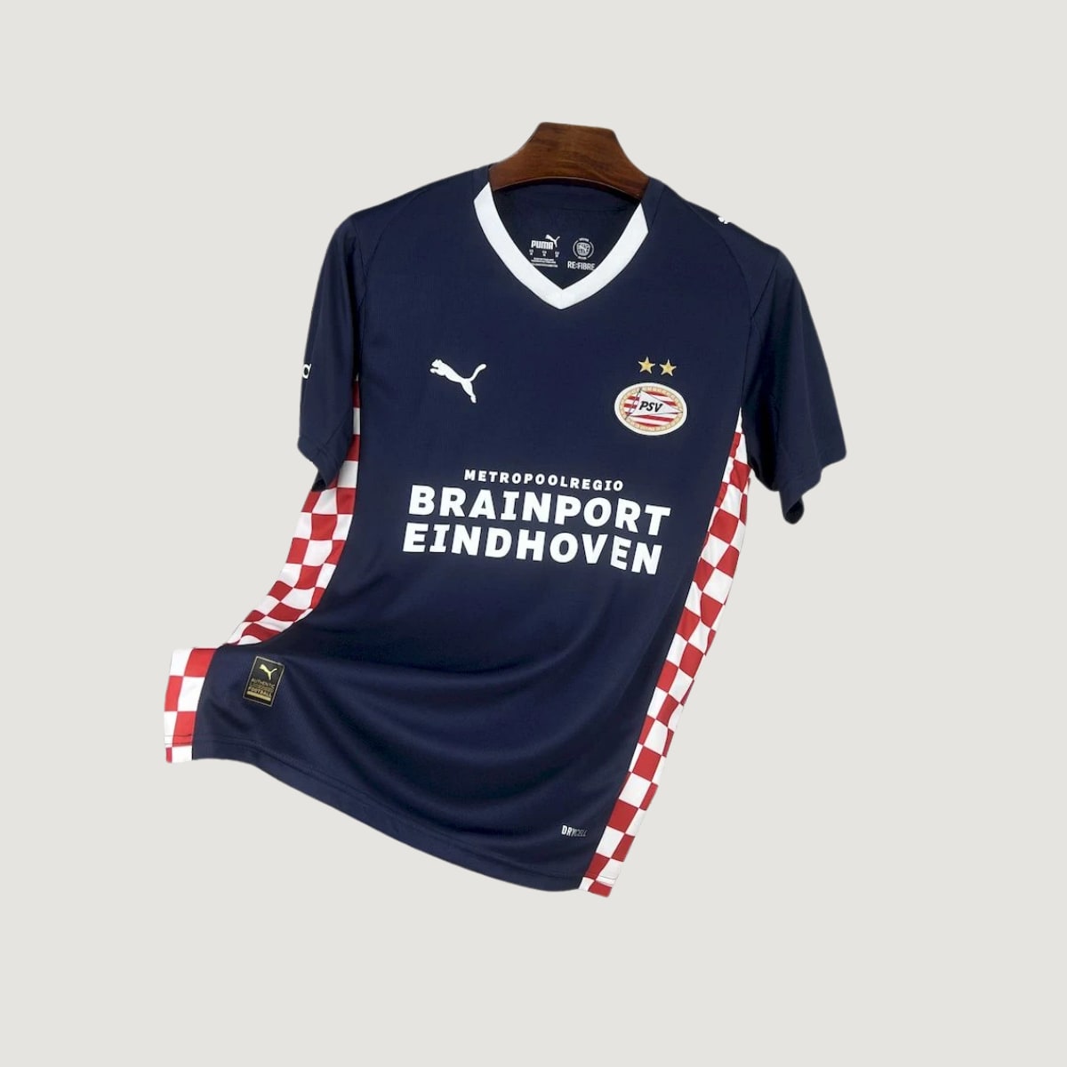 PSV Eindhoven – Maillot Extérieur 2025/26 – Bleu Marine - avant