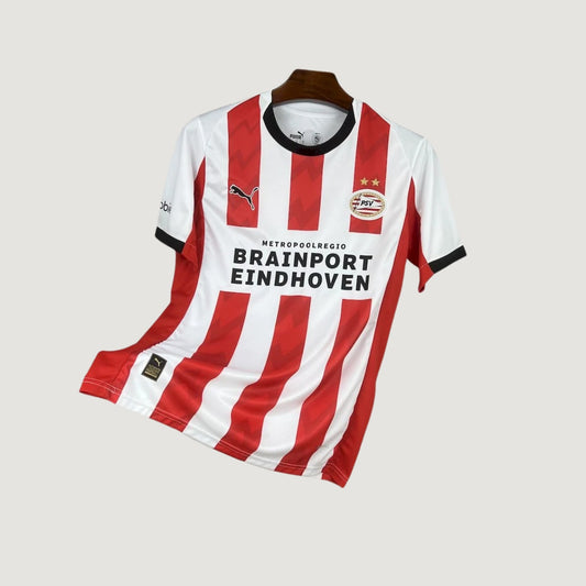 PSV Eindhoven – Maillot Domicile 2025/26 – Rouge, Blanc - avant