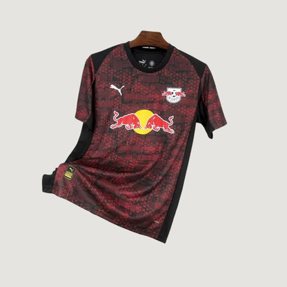RB Leipzig – Maillot Third 2025/26 – Rouge, Noir - avant