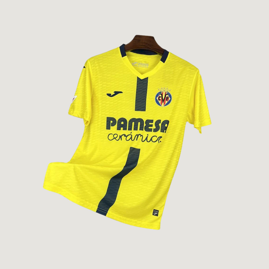 Villarreal – Maillot Domicile 2025/26 – Jaune Officiel - avant